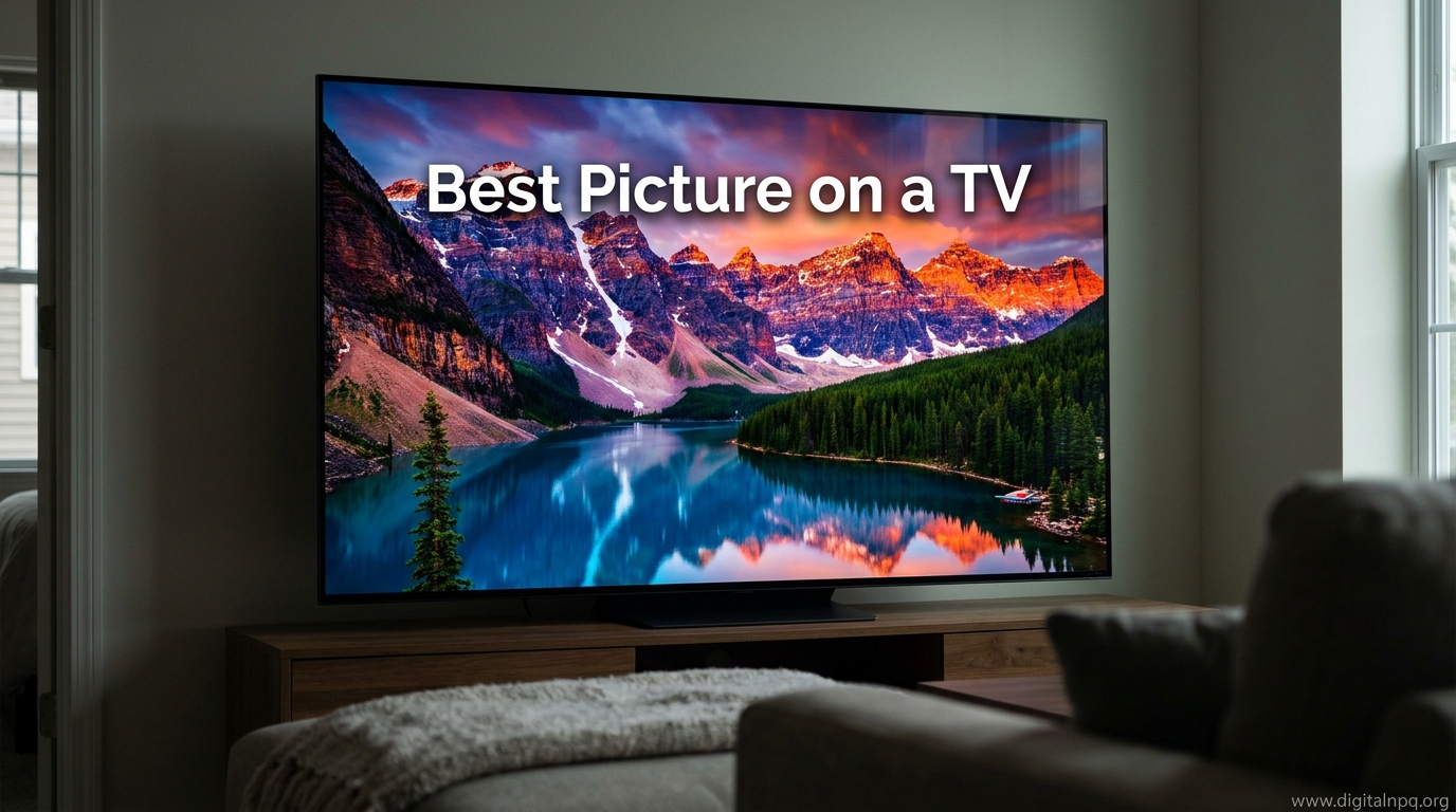 Best Picture on a TV