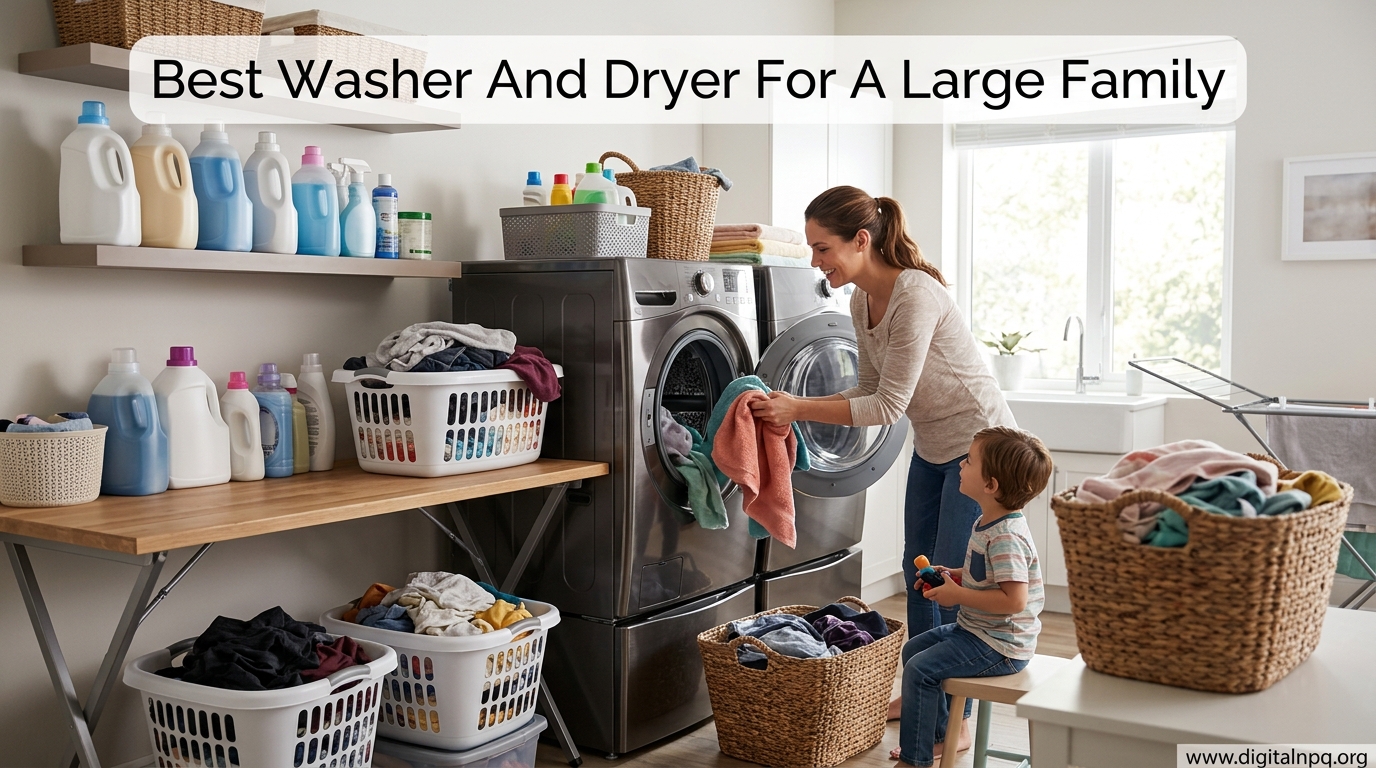 Best Washer And Dryer For A Large Family