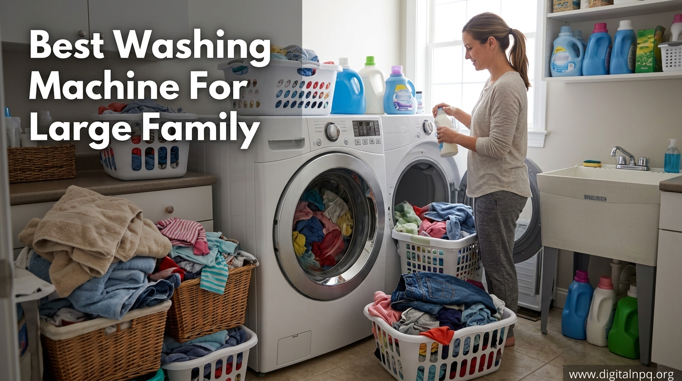Best Washing Machine For Large Family