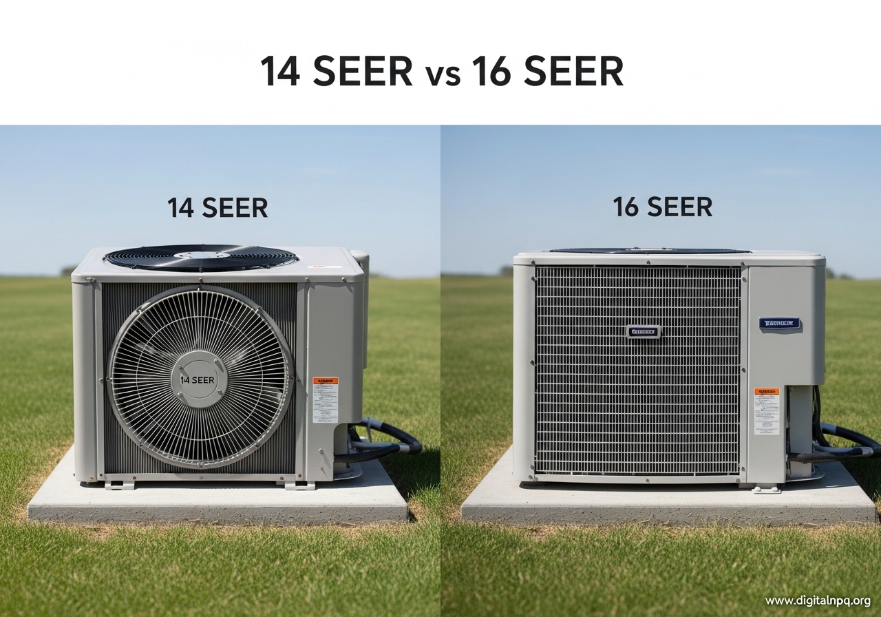 14 SEER vs 16 SEER 2026: Which Is Right for Your Home ?