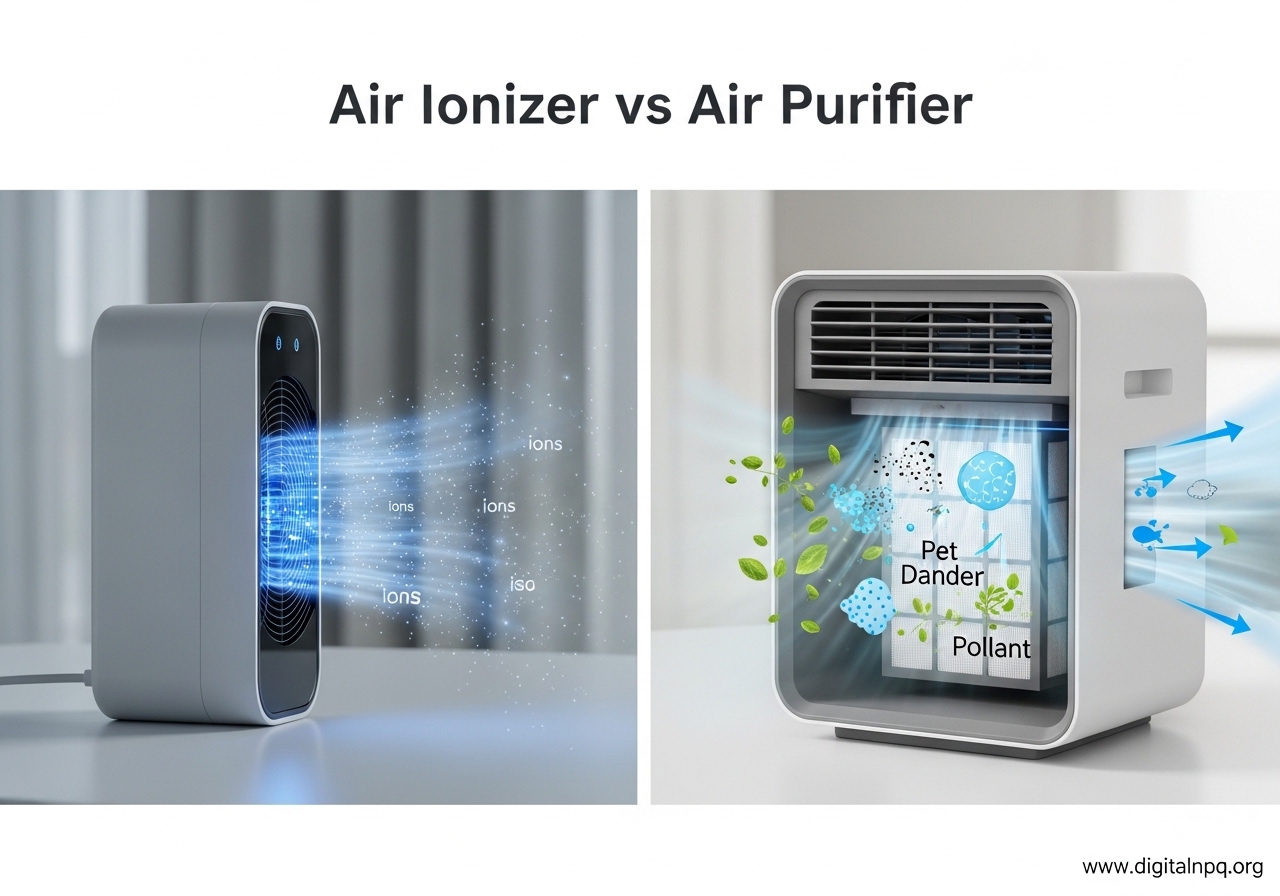 Air Ionizer vs Air Purifier