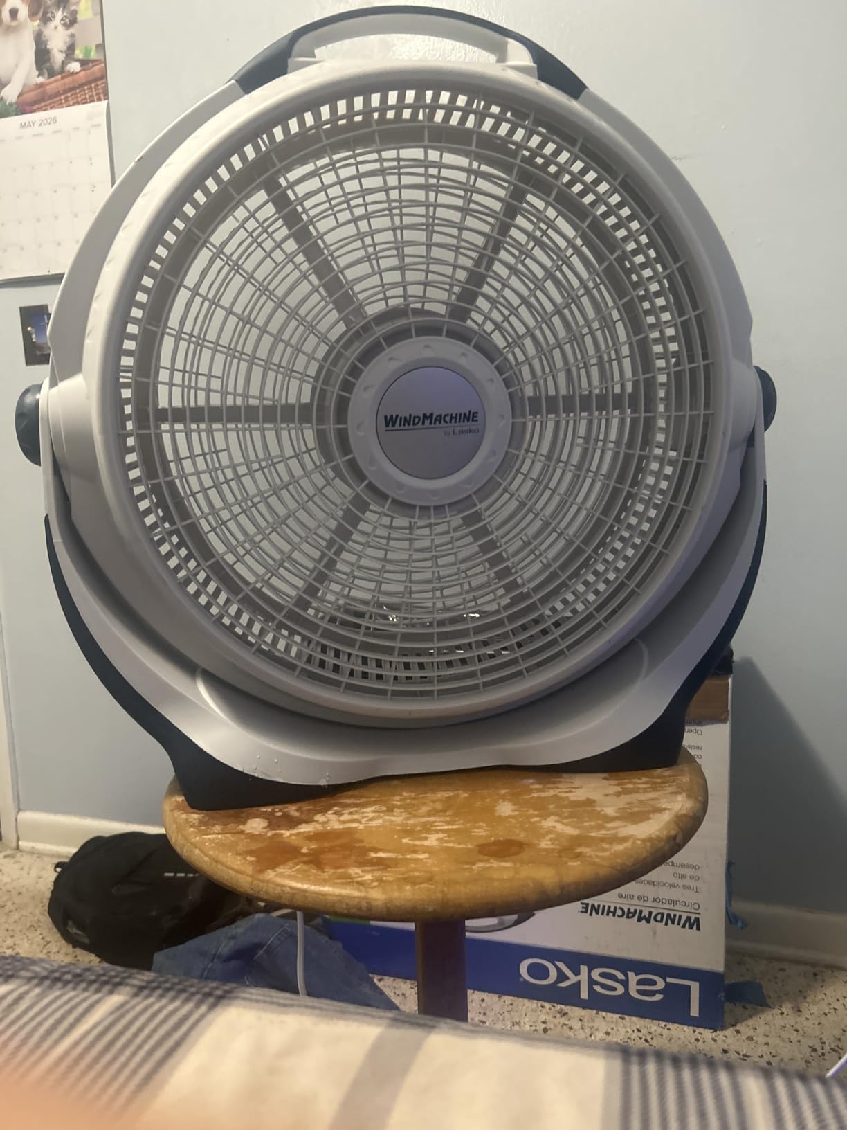 Lasko Wind Machine Fan, Air Circulator Fan with 3 Speeds, 20
