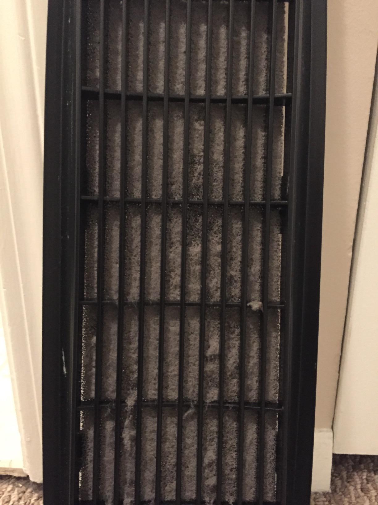 Honeywell HFD-120-Q QuietClean Air Purifier with Permanent Washable Filters, Medium Rooms (170 sq. ft.), Black customer photo 2
