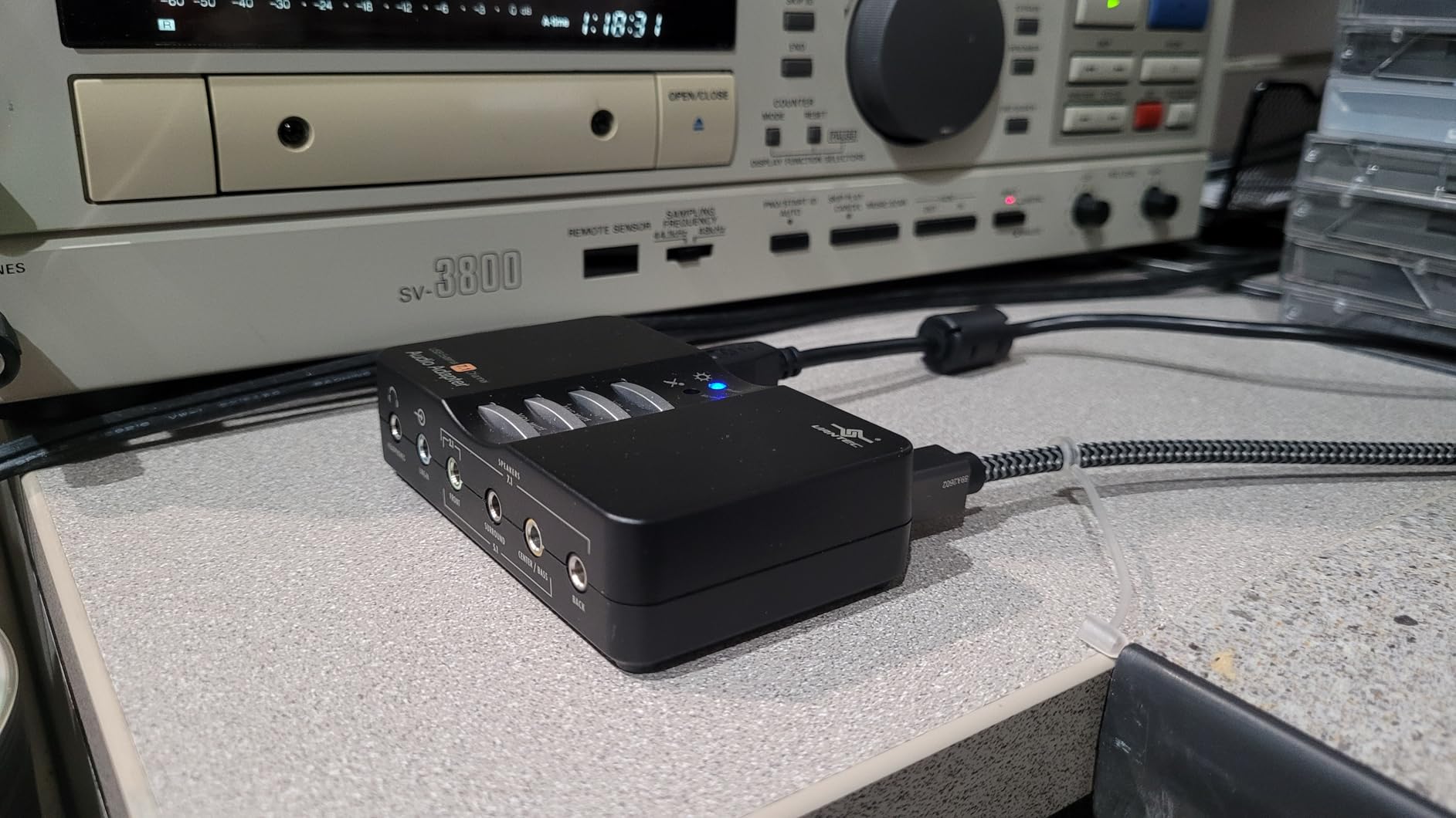 VANTEC USB External 7.1 Channel Audio Adapter customer photo 1