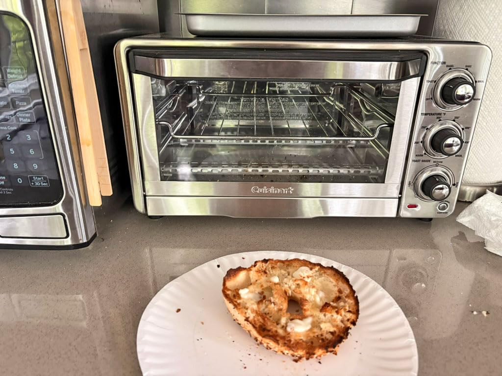 Cuisinart Custom Classic Toaster Oven Broiler, 1800 Watt, TOB-40N, Brushed Stainless Steel/Black customer photo 1