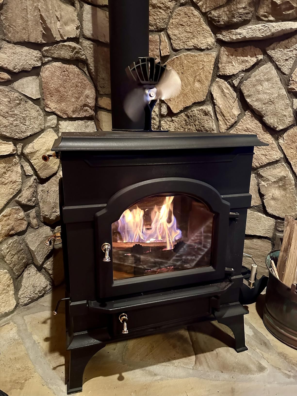 Ecofan UltrAir Heat Powered Stove Fan customer photo 1