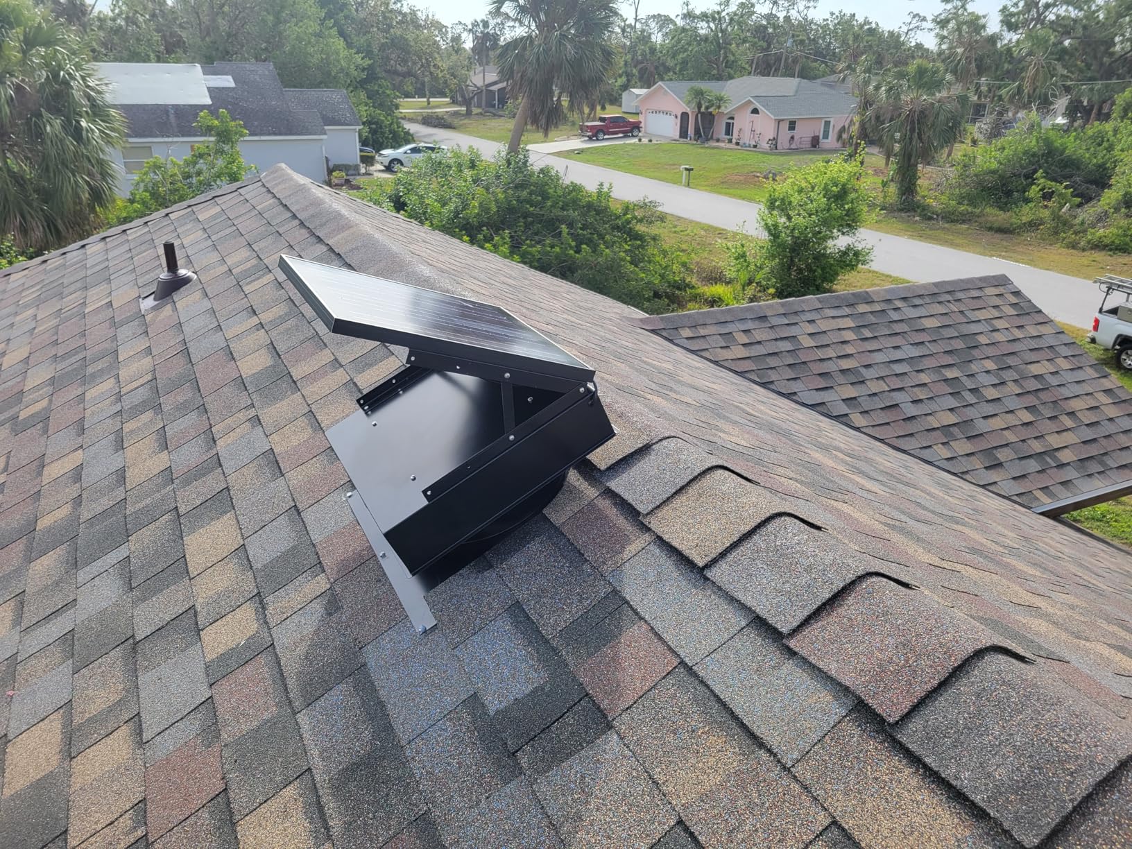 Remington Solar 30 Watt Roof Mount Solar Attic Fan customer photo 1