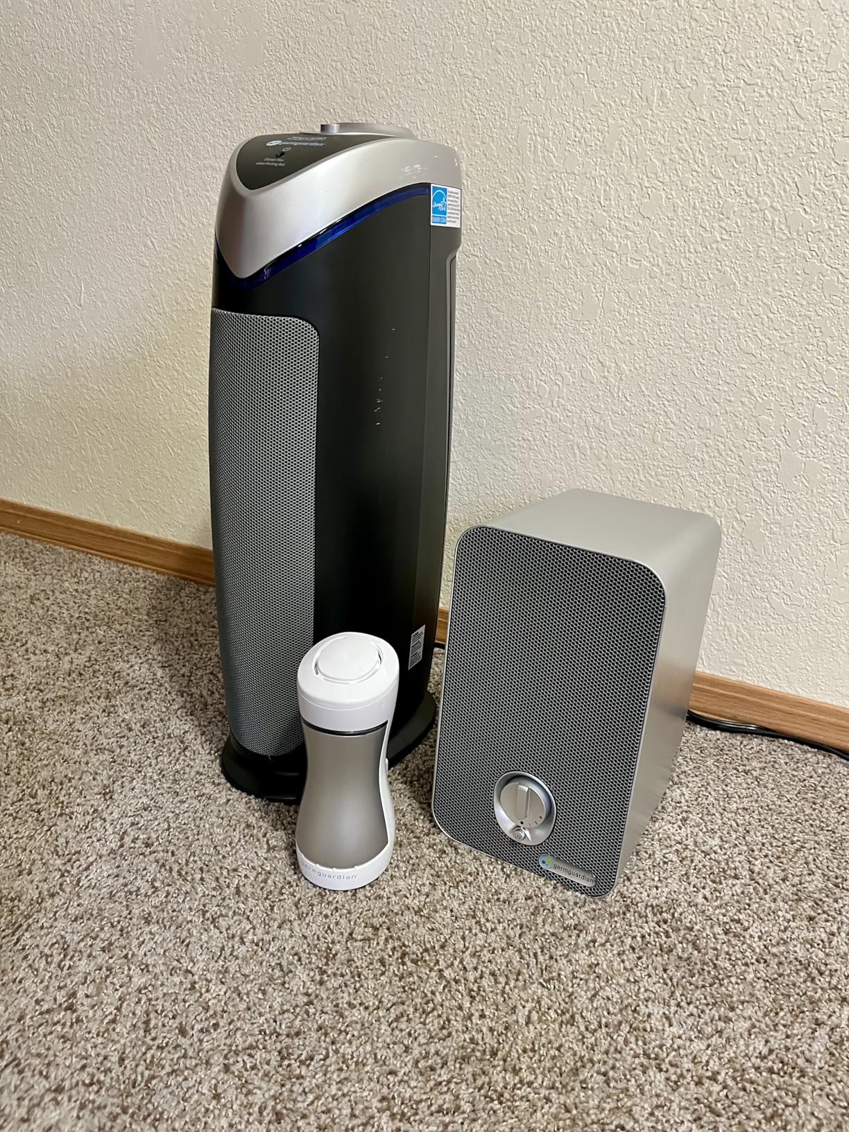 Air Purifier for Home with HEPA Filter, Removes 99.97% of Pollutants, Covers up to 375 Sq. Foot Room in 1 Hr, UV-C Light Helps Reduce Germs, Zero Ozone Verified, 11