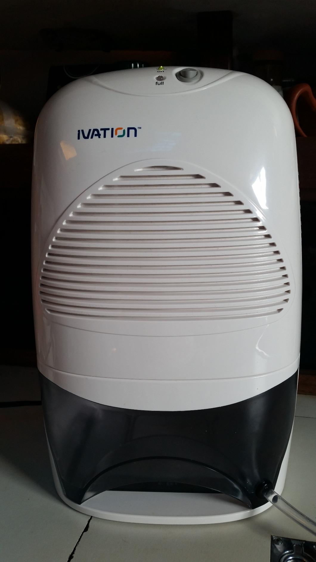 Ivation IVADM35 Powerful Mid-Size Thermo-Electric Dehumidifier - Quietly Gathers Up to 20 Ounces of Water Per Day - for Bath Room, Basement, Attic, Boats, Rv Ect - for Spaces Up to 2,200 Cubic Feet customer photo 2