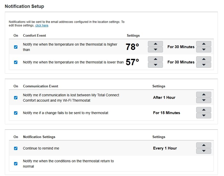 RTH6580WF Wi-Fi 7-Day Programmable Thermostat, White customer photo 1