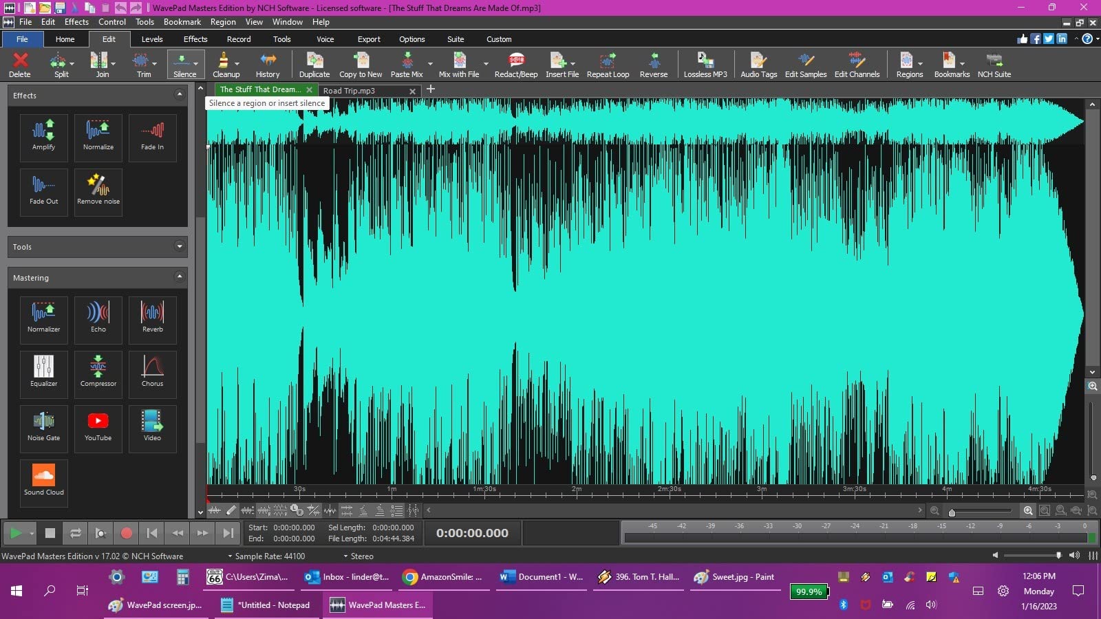WavePad Audio Editing Software - Professional Audio and Music Editor for Anyone [Download] customer photo 1