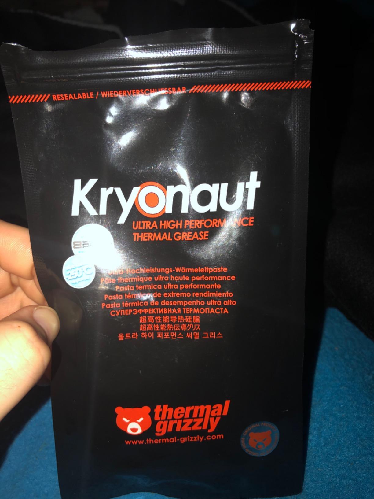 Thermal Grizzly Kryonaut - 1 Gram - Extremly High Performance Thermal Paste - for Demanding Applications and Overclocking CPU/GPU/PS4/PS5/Xbox customer photo 2