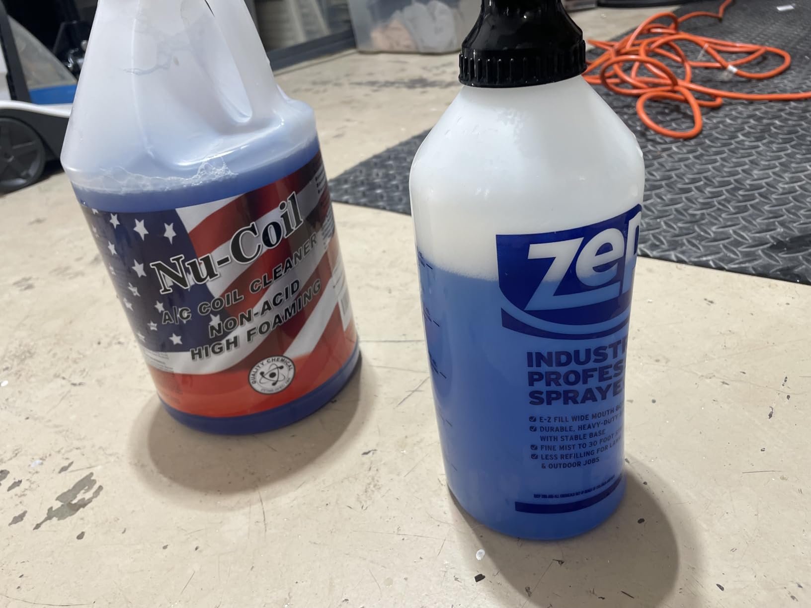 Quality Chemical Nu-Coil Professional Grade Concentrated/Air Conditioner Alkaline Condenser Coil Cleaner for AC Unit/AC Coil Cleaner 1 Gallon (128 oz) customer photo 1