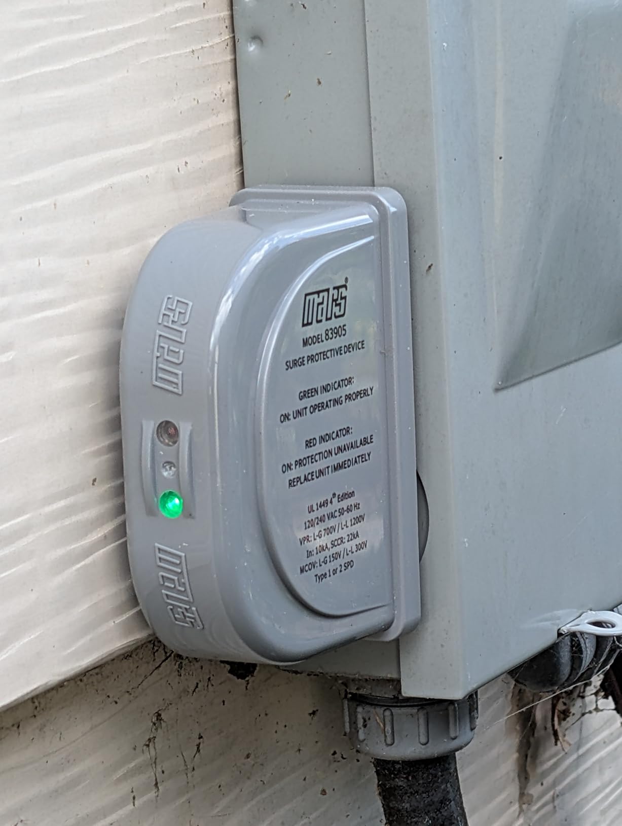 Mars 83905 HVAC Surge Protective Device customer photo 2