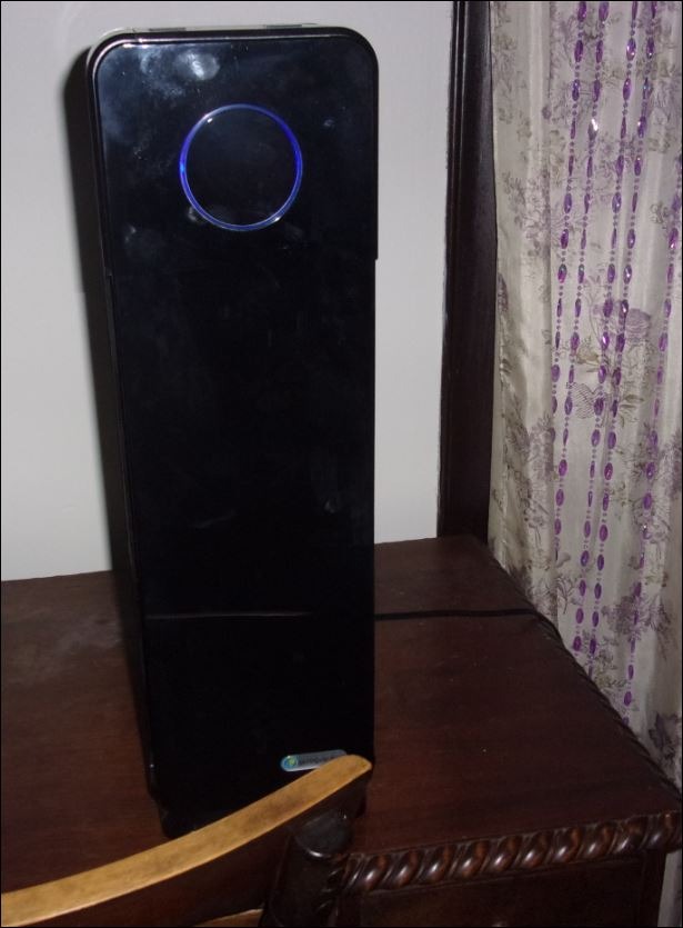 GermGuardian 5-In-1 HEPA Air Purifier for Home, Pet Air Purifier with HEPA Air Filter & UV-C Light, AC4300BPTCA, 743 Sq. Ft., 22'' Tower, Black customer photo 2