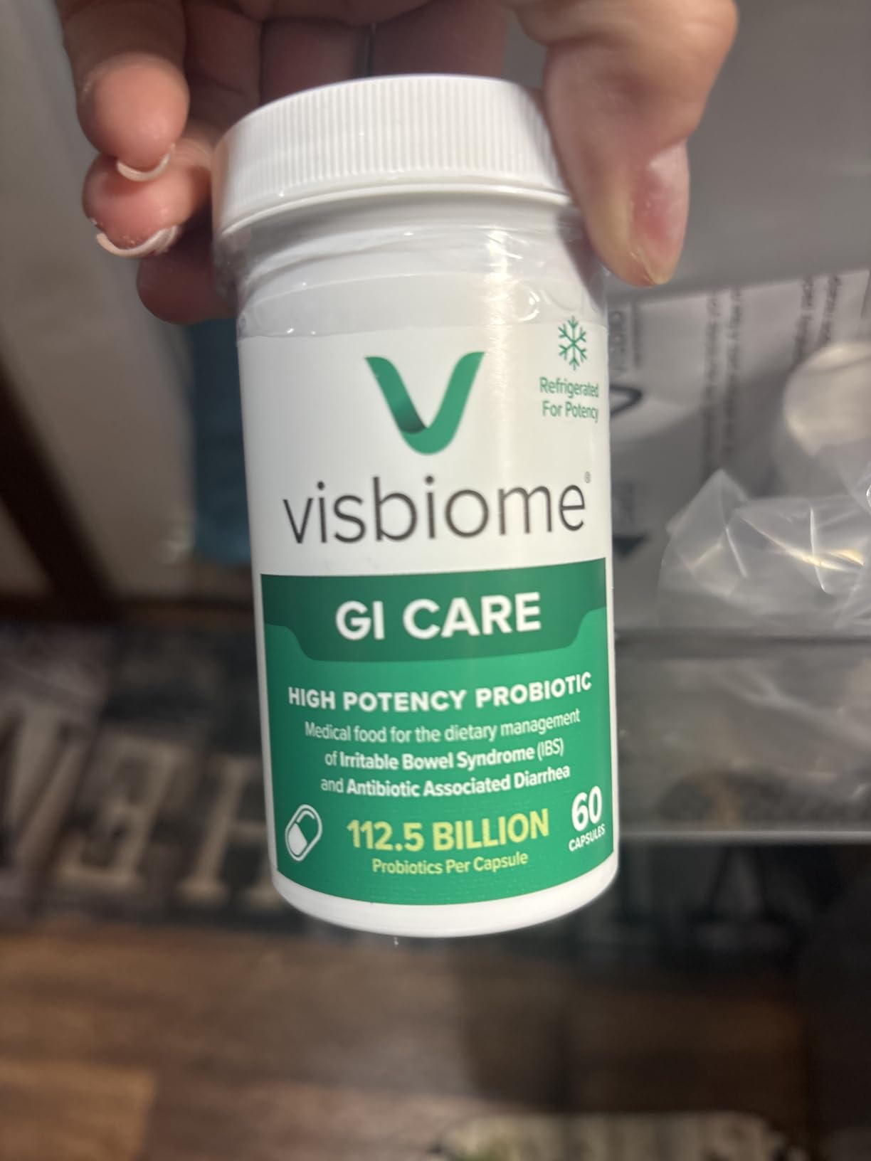 Visbiome® GI Care - High Potency Probiotic - 112.5 Billion CFU Live Probiotics, Original De Simone Formulation, Made in USA, 60 Capsules customer photo 1