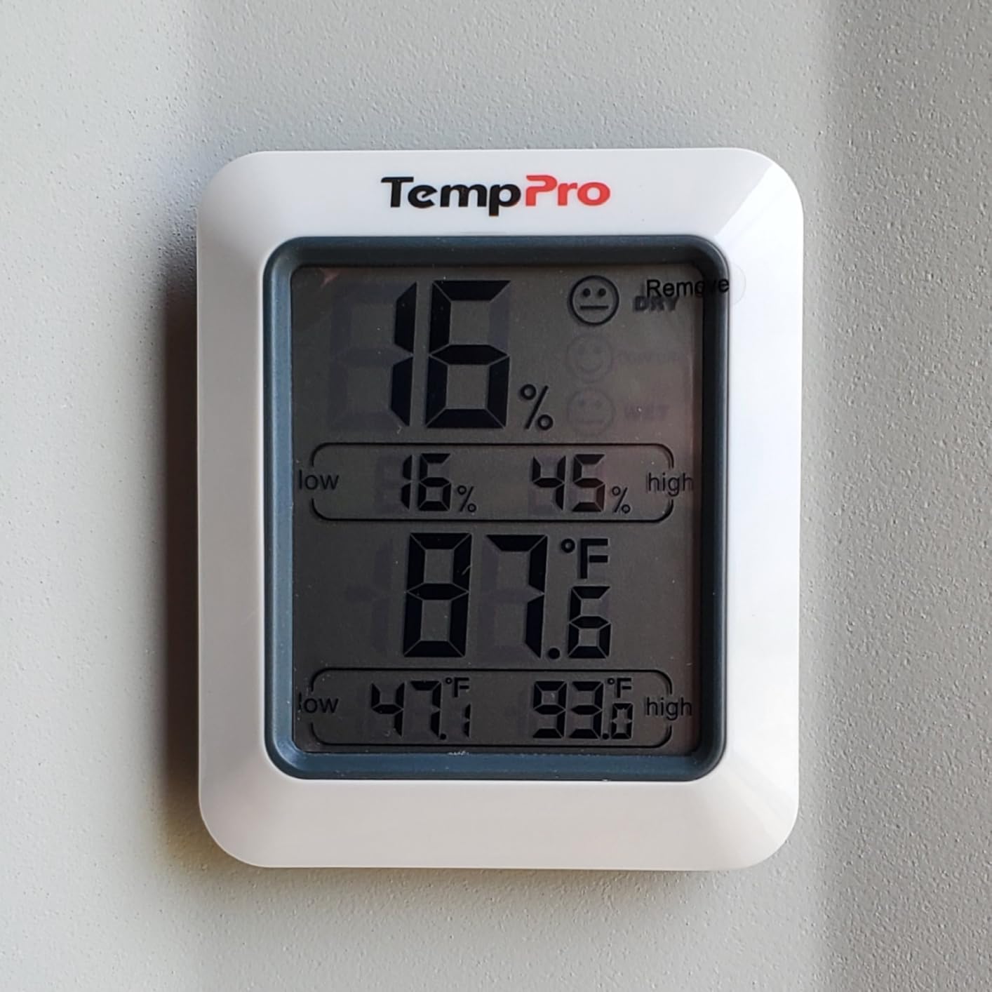 TempPro TP50 Digital Hygrometer Indoor Thermometer Room Thermometer and Humidity Gauge with Temperature Humidity Monitor customer photo 1