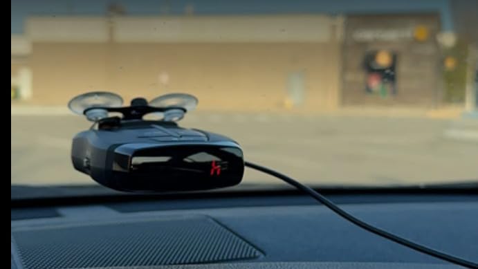 Cobra RAD 350 Laser Radar Detector - Long Range, False Alert Filter, OLED Display, Black customer photo 2