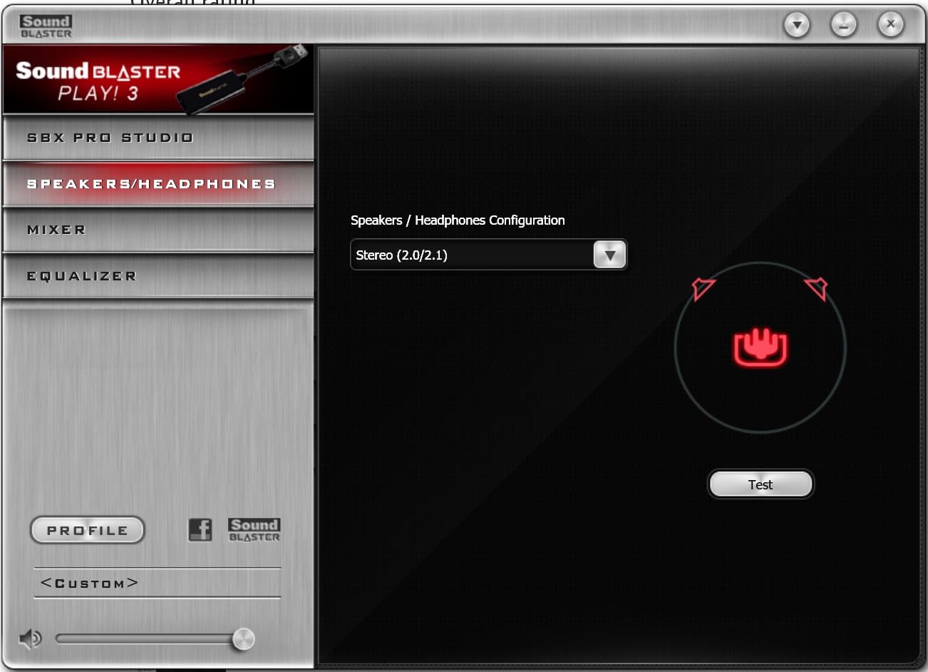 Creative Labs Sound Blaster Play! 3 External USB Sound Adapter for Windows and Mac. Plug and Play (No Drivers Required). Upgrade to 24-Bit 96Khz Playback customer photo 2