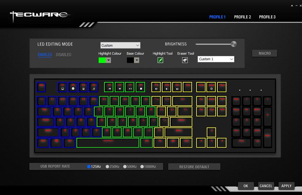 TECWARE Phantom 87 Key RGB Mechanical Gaming Keyboard | Outemu Red Switch | 16.8M Color LED Lighting | 18 Pre-Set | Low Latency | N-Key Rollover | Software Customizable Keys | Wired USB Connection customer photo 1