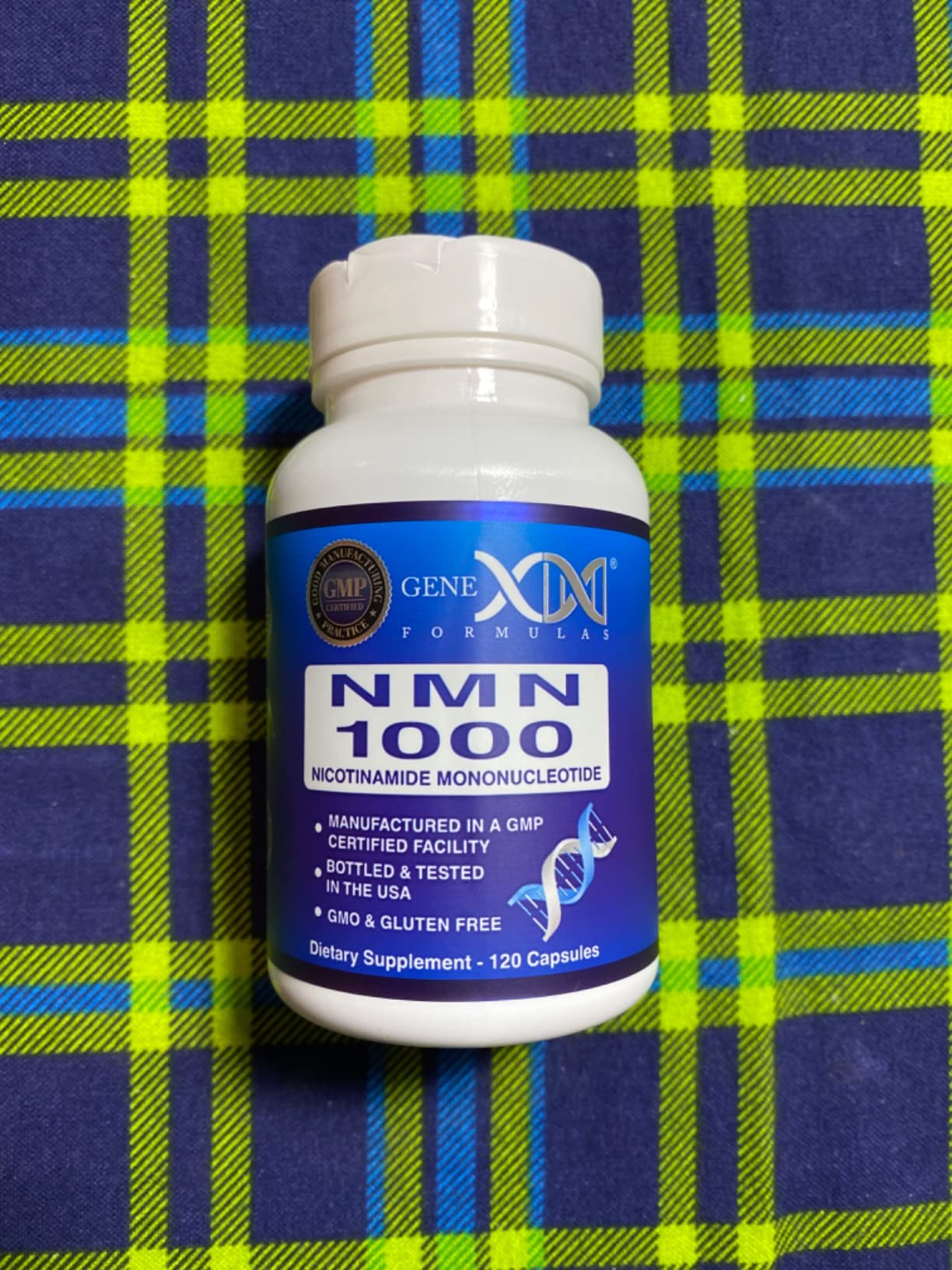Genex Formulas NMN 250mg - Stabilized Form (60 Capsules), 99% Pure Supplement Capsules for Increased NAD Levels, DNA Repair, and Healthy Aging, GMP Certified customer photo 2