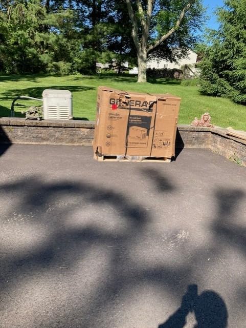 Generac Guardian 22kW Home Standby Generator with 200 Amp Transfer Switch - Automatic Whole House Backup Power, WiFi Enabled, Natural Gas or Liquid Propane customer photo 1