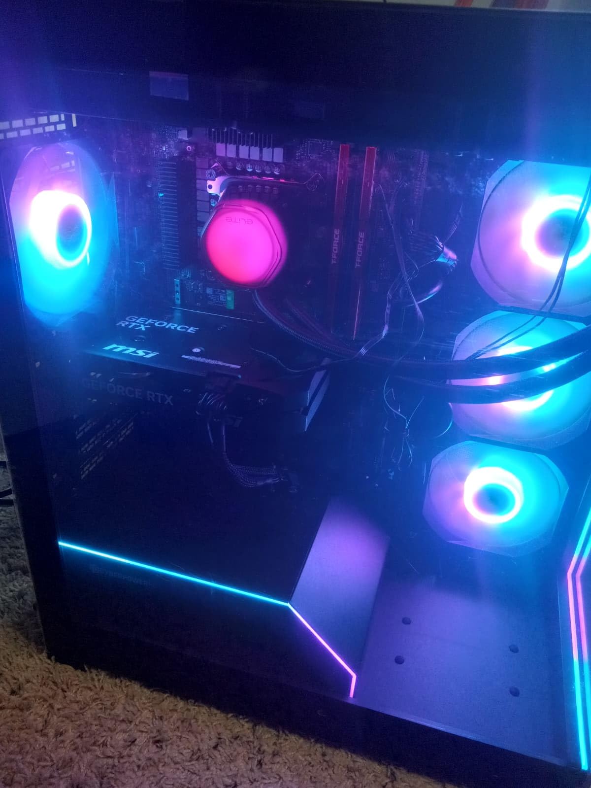Cooler Master Elite Liquid 360 CPU AIO Cooler - 360mm Radiator, 3X ARGB PWM Fans, Dual-Chamber Pump Design, Ultra-Quiet High-Performance Cooling, AMD AM5/AM4 & Intel LGA 1851/1700, Black customer photo 2