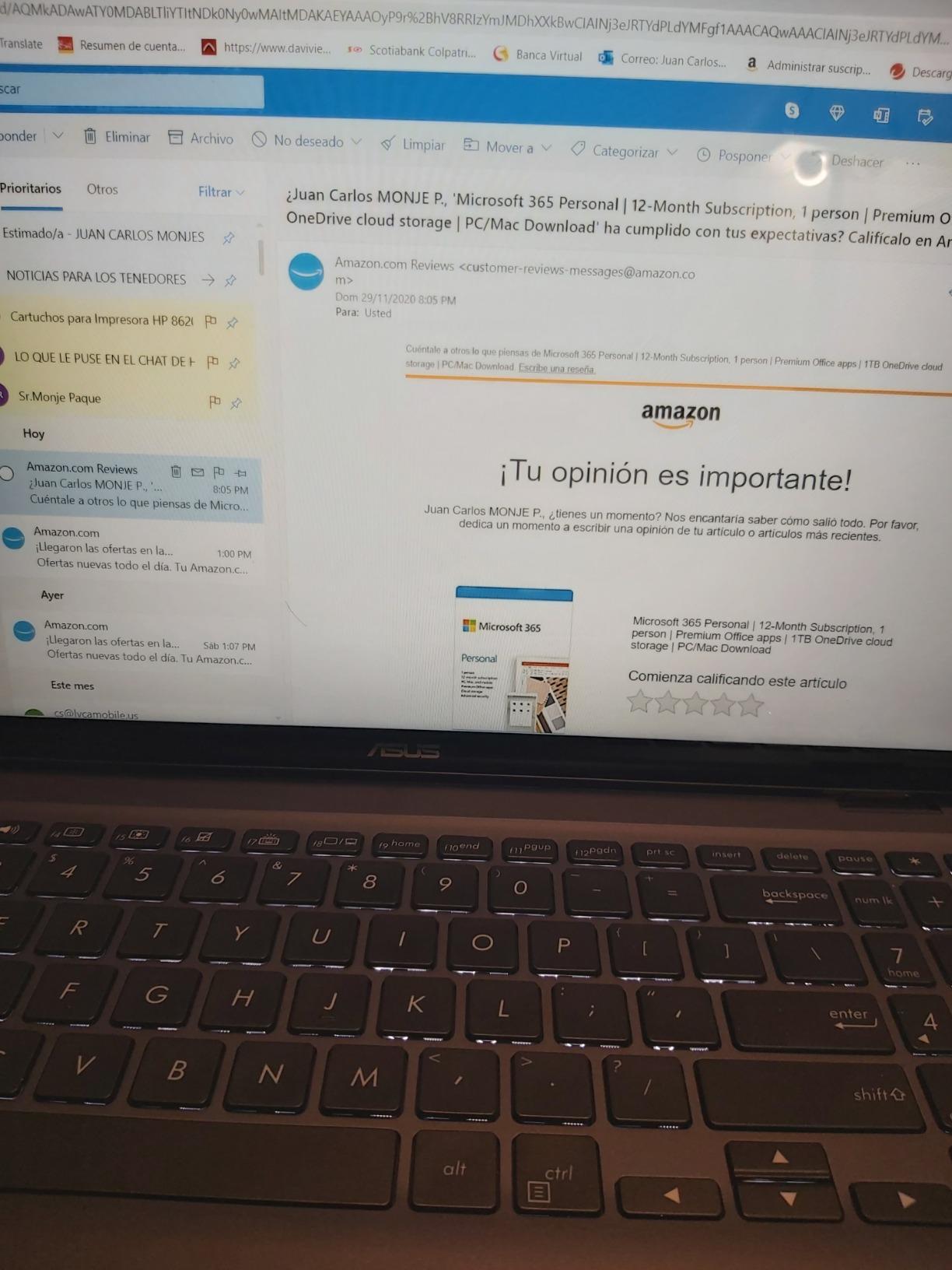 Microsoft 365 Personal | 12-Month Subscription | 1 Person | Premium Office Apps: Word, Excel, PowerPoint and more | 1TB Cloud Storage | Windows Laptop or MacBook Instant Download customer photo 1