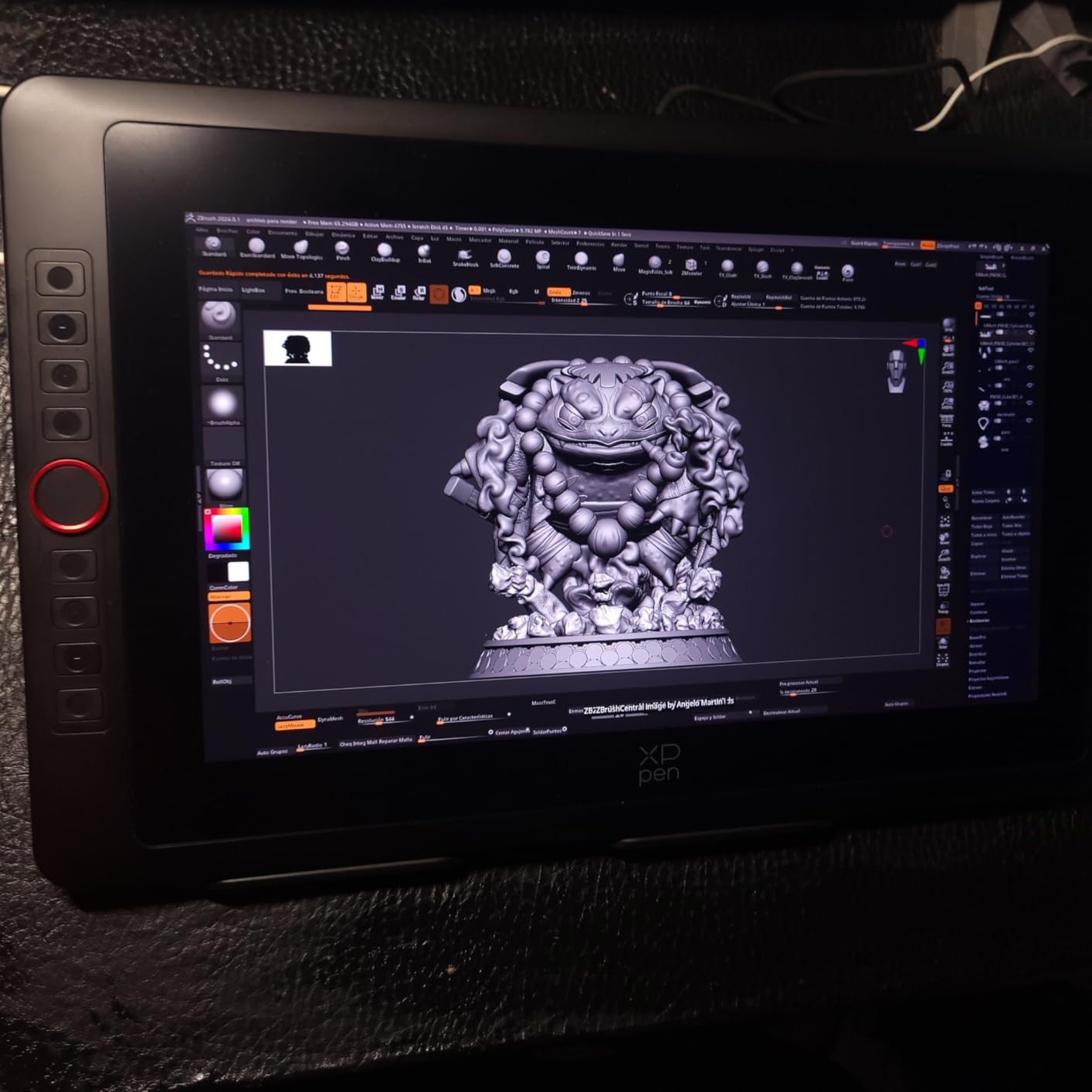 XP-PEN Artist12 11.6 Inch FHD Drawing Monitor Pen Display Graphic Monitor with PN06 Battery-Free Multi-Function Pen Holder and Glove 8192 Pressure Sensitivity customer photo 1