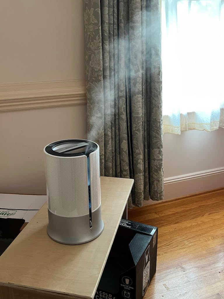 Designer Series Cool Mist Humidifier, Room Humidifiers, White customer photo 1