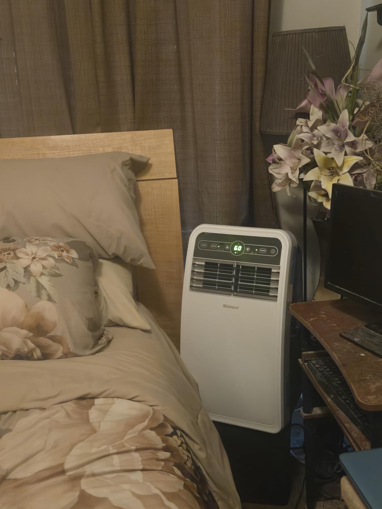 8,000 BTU Portable Air Conditioner, AC Unit with Built-in Cool, Dehumidifier & Fan Modes for Room up to 350 sq.ft, Conditioner Remote Control, 24 Hour Timer, Installation Kit customer photo 2