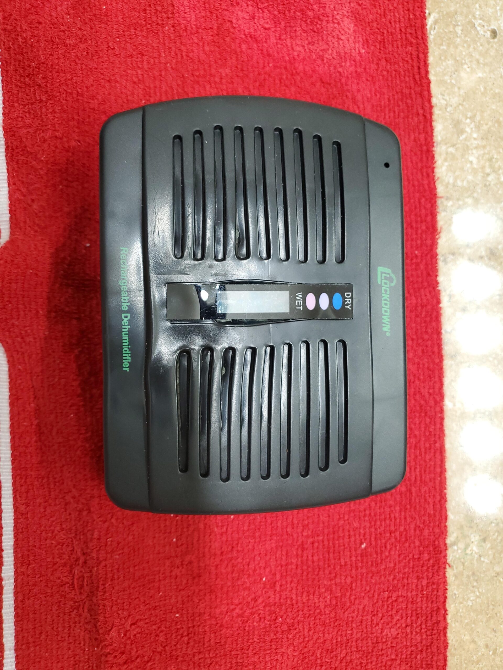 Lockdown Rechargeable/Renewable Dehumidifier with Compact, Cordless, Non-Toxic Design and Battery Level Indicator for Humidity Control in Gun Safe customer photo 2