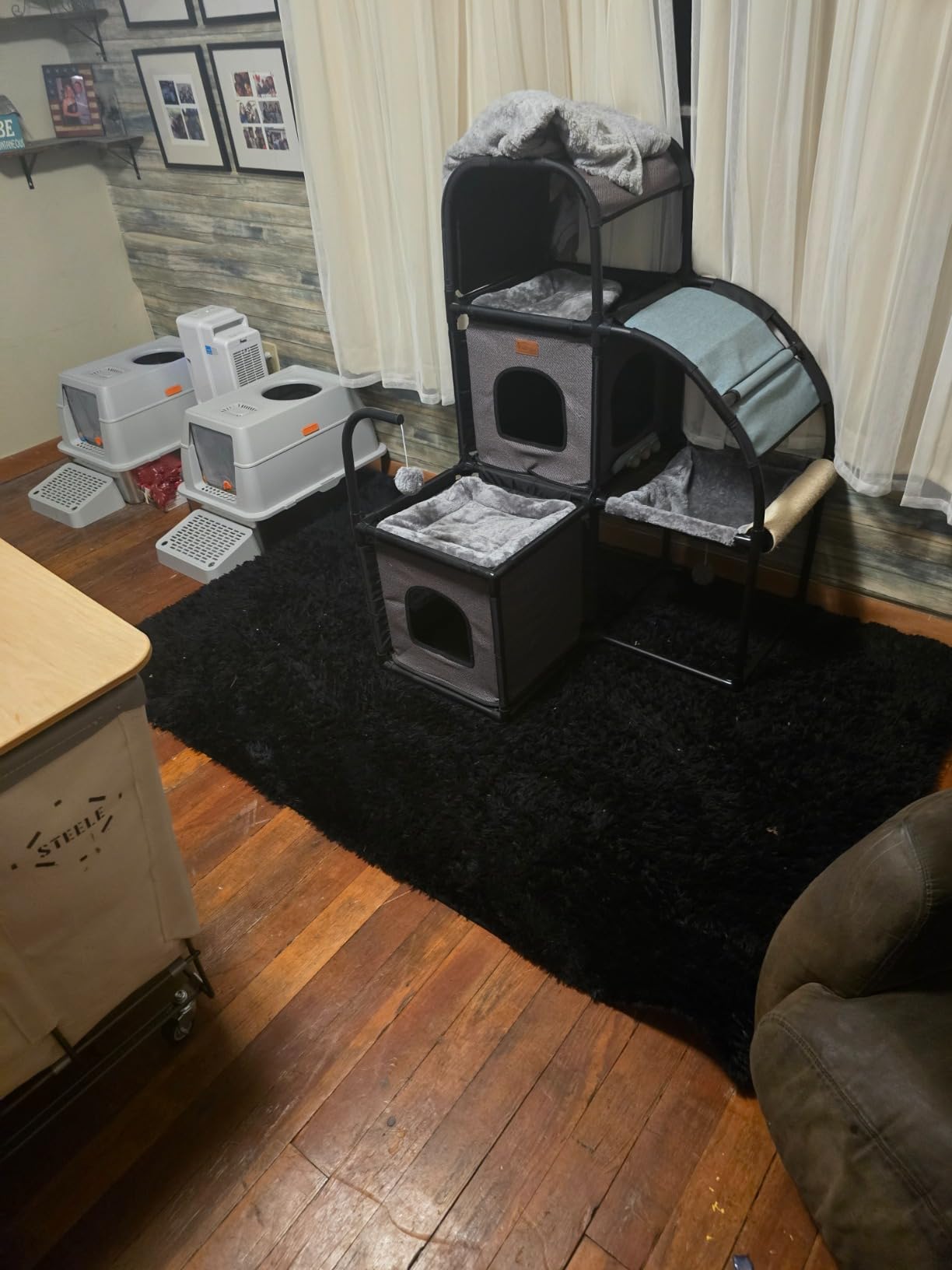 Air Purifier for Homes with Pets, H13 Pet HEPA Filter, Removes Pet Dander, Dust, Allergens, Smoke, Pollen, Odors, Mold, UV-C Light Helps Reduce Germs, 22 Inch, White, AC4300WPT customer photo 1