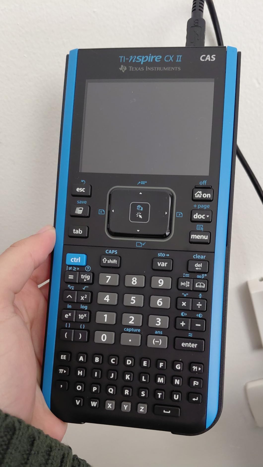 Texas Instruments TI-Nspire CX II CAS Color Graphing Calculator with Student Software (PC/Mac) customer photo 1