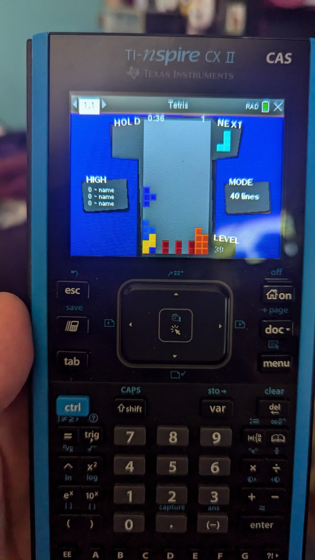 Texas Instruments TI-Nspire CX II CAS Color Graphing Calculator with Student Software (PC/Mac) customer photo 2
