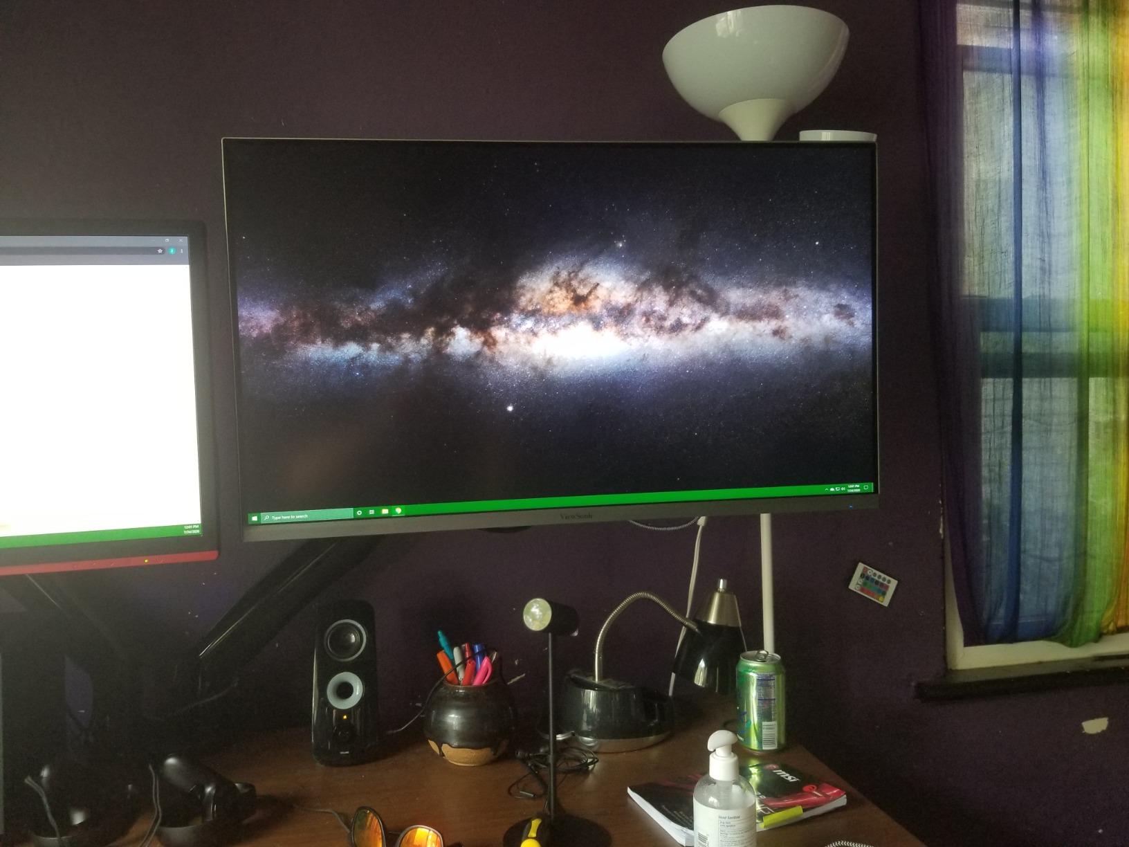 ViewSonic VX3276-4K-MHD 32 Inch 4K Monitor, IPS Display with HDR10 and Eye Care Technology, Ultra-Thin Bezels, DisplayPort, and HDMI Inputs customer photo 2