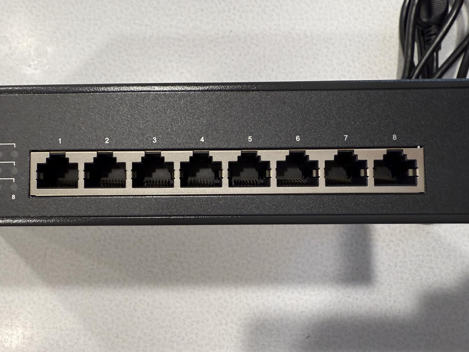 TP-Link 8 Port Gigabit PoE Switch | 8 PoE+ Ports @126W | Plug & Play | Limited Lifetime Protection | Desktop/ Rackmount | Prioritized Power Supply | Sturdy Metal | Shielded Ports (TL-SG1008MP) customer photo 1