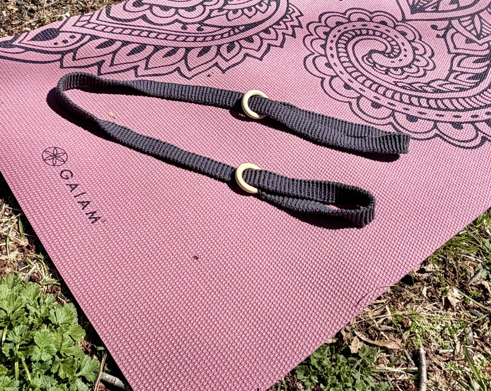 Gaiam Yoga Mat - Premium Thick Non Slip Exercise & Fitness Mat for All Types of Yoga, Pilates & Floor Workouts customer photo 1
