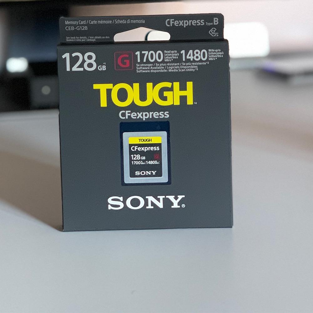 Sony Cfexpress 128GB Tough Memory Card customer photo 2