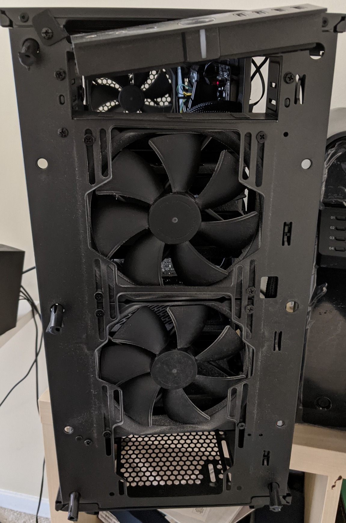 Fractal Design Define 7 Black Brushed Aluminum/Steel E-ATX Silent Modular Dark Tempered Glass Window Mid Tower Computer Case customer photo 1