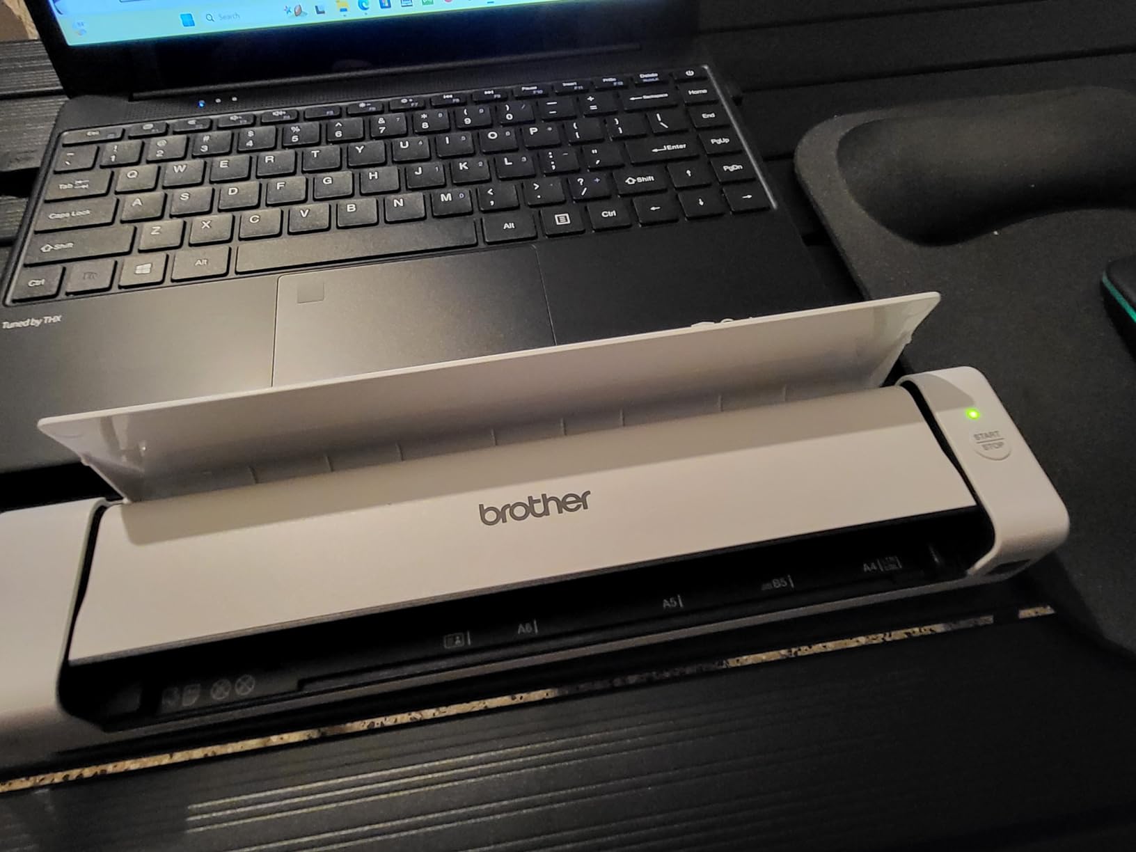 Brother DS-740D Duplex Compact Mobile Document Scanner customer photo 2