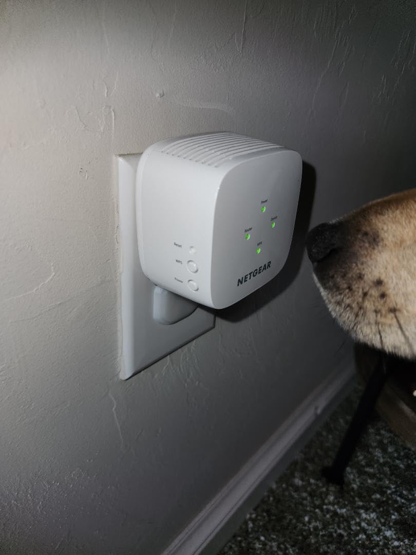 NETGEAR WiFi Mesh Range Extender (EX5000) - Covers up to 1,000 sq.ft. and 15 Devices, AC1200 Dual Band Wireless Signal Booster & Repeater, Compact Wall Plug Design customer photo 2