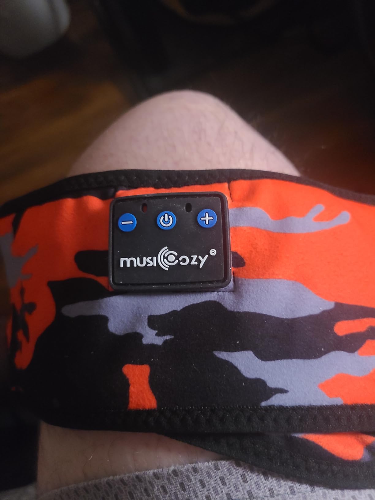 MUSICOZY Sleep Headphones Bluetooth 5.4 Headband, Wireless Earphones Music Sleep Earbuds Sleeping Eye Mask with HD Stereo Speakers for Workout Running Travel Yoga customer photo 2