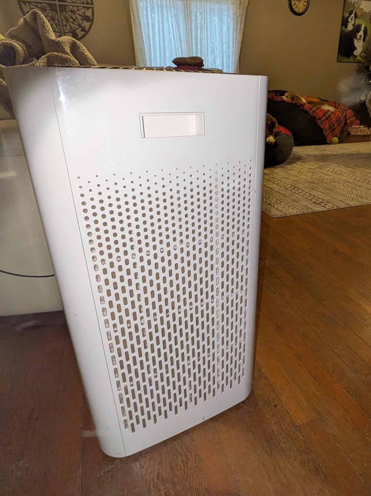 Medify MA-15 Air Purifier with True HEPA H13 Filter | 585 ft² Coverage in 1hr for Allergens, Smoke, Wildfires, Dust, Odors, Pollen, Pet Dander | Quiet 99.9% Removal to 0.1 Microns | White, 1-Pack customer photo 1