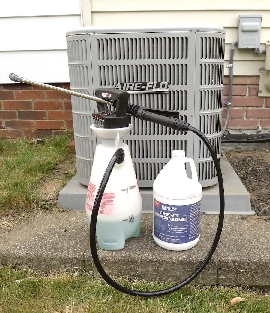 Essential Values Coil Cleaner for AC Unit (Gallon) | AC Coil Cleaner That is Non Foam Formula for Condenser Coils - Heavy Duty Professional Grade & For Commercial & Residential Air Conditioner customer photo 1