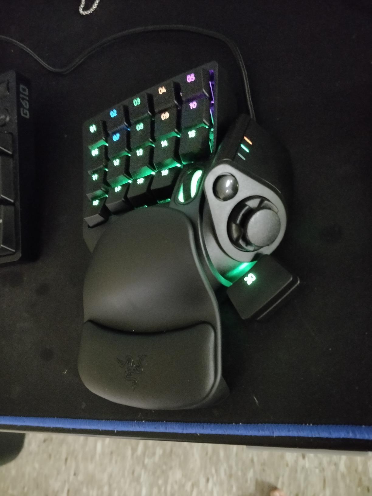 Razer Tartarus Pro Gaming Keypad: Analog-Optical Key Switches, USB Mini Wired Gaming Keyboard, Macro Pad for PC Gaming, Compatible with Windows or Mac Computer (Renewed) customer photo 2