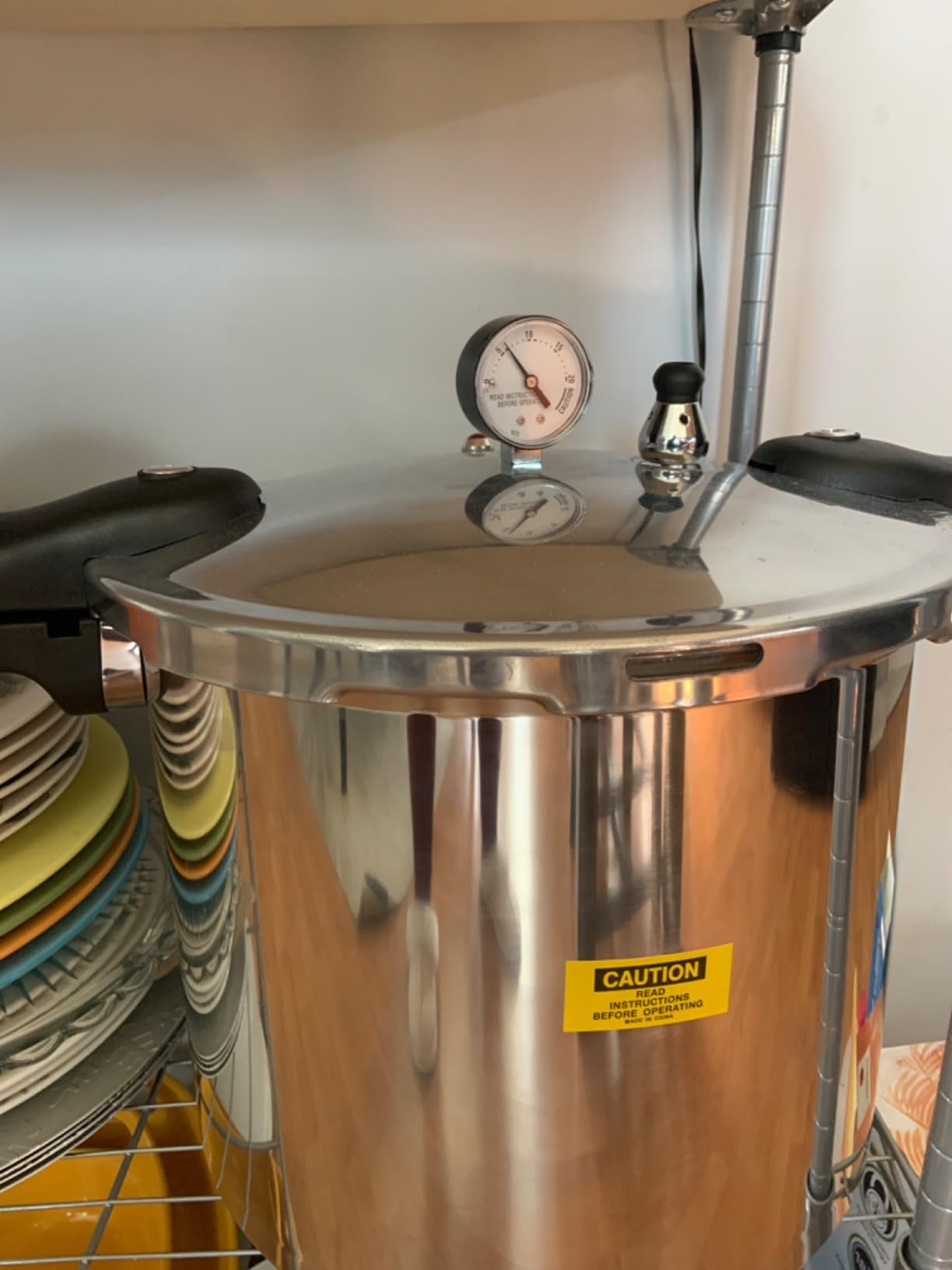 Barton 22-Quart Pressure Canner Pressure Cooker with Pressure Gauge customer photo 1