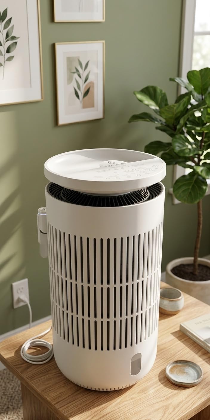 Blueair 2-in-1 Pro Air Purifier & Humidifier for Large Rooms, HEPASilent™ Removes 99.97% Allergens, Dust, Smoke, Up to 1,875 sq ft, Smart App, Skin-Hydration Mode, 360° InvisibleMist™ customer photo 1