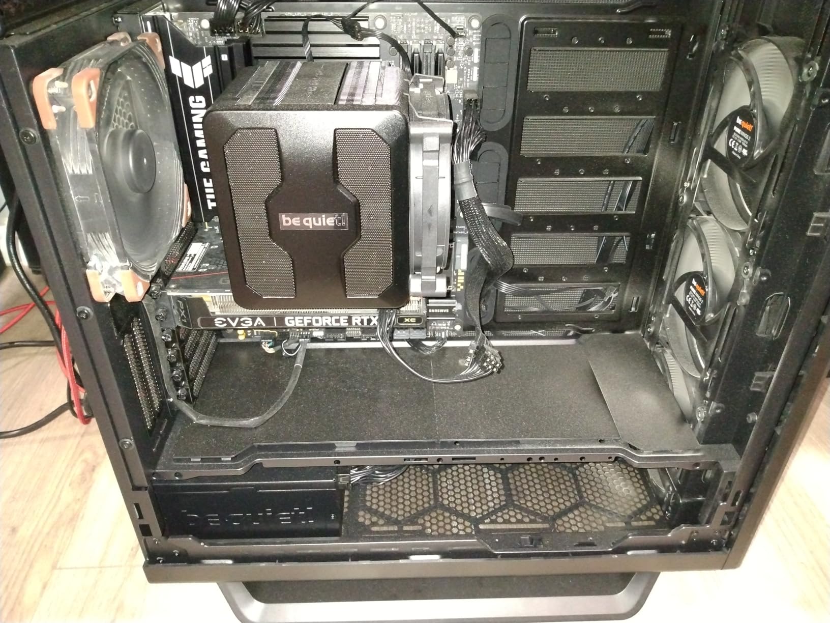 be quiet! Silent Base 802 ATX Midi Tower PC Case | 3 Pre-Installed Pure Wings 2 Fans | Sound Insulated | Black | BG039 customer photo 1