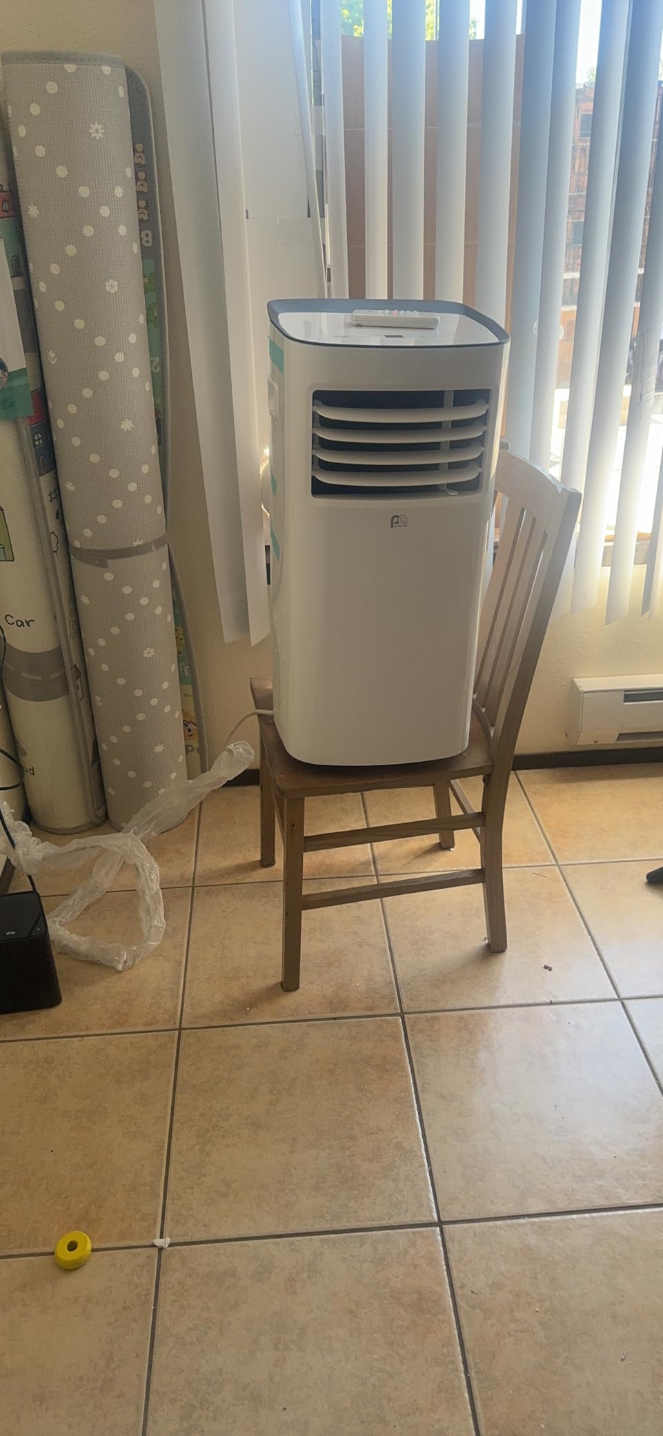2PORT10000A 10,000 BTU/7,000 SACC Compact Portable Air Conditioner with Full-Function Remote for Small to Medium Rooms, White, 115V - CEC customer photo 2